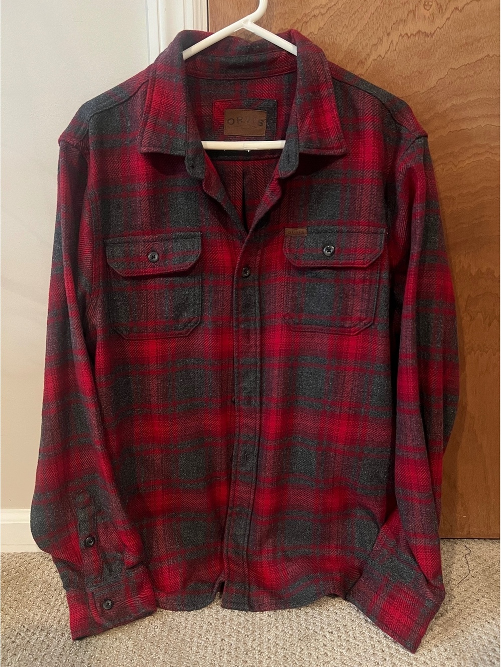 Vintage Orvis Flannel Jacket